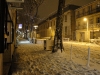 Montpellier sous la neige : Boulevard Pasteur